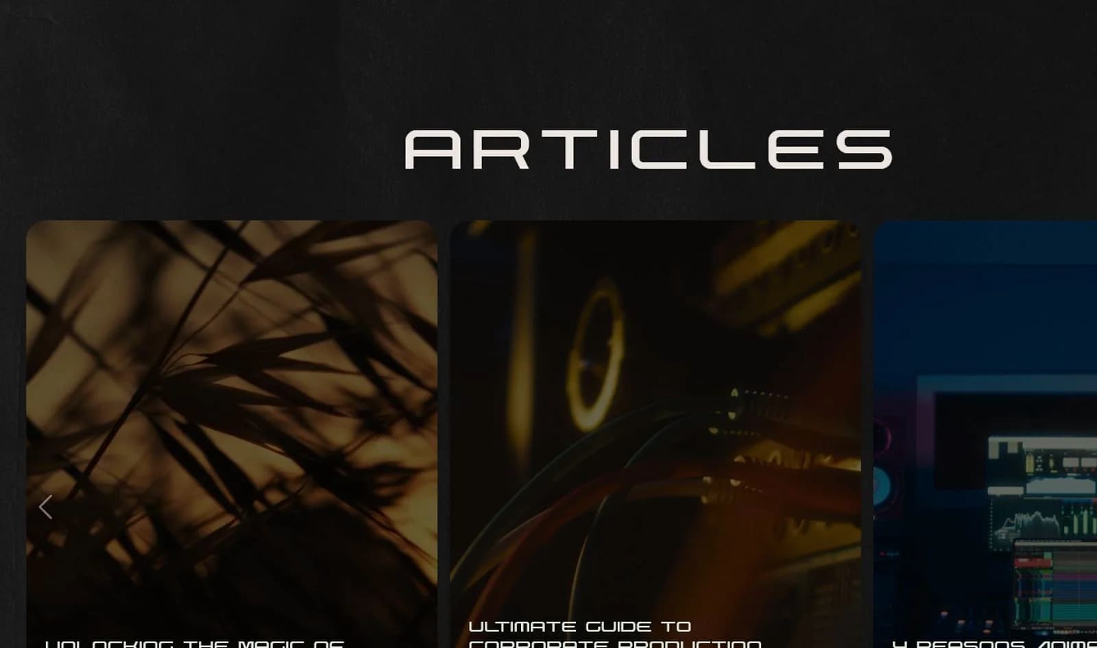 Ascent Limits website case study view 8